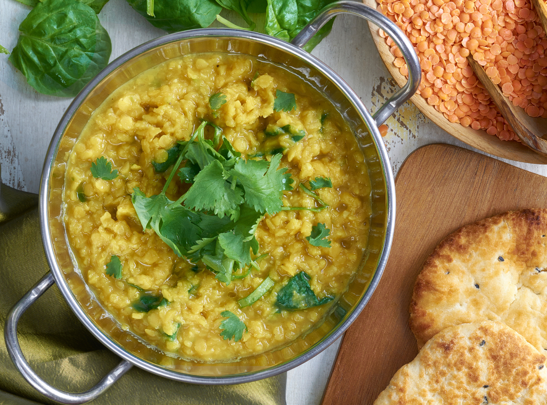 1-Pans Kokos Dahl - recept van The Spice Club