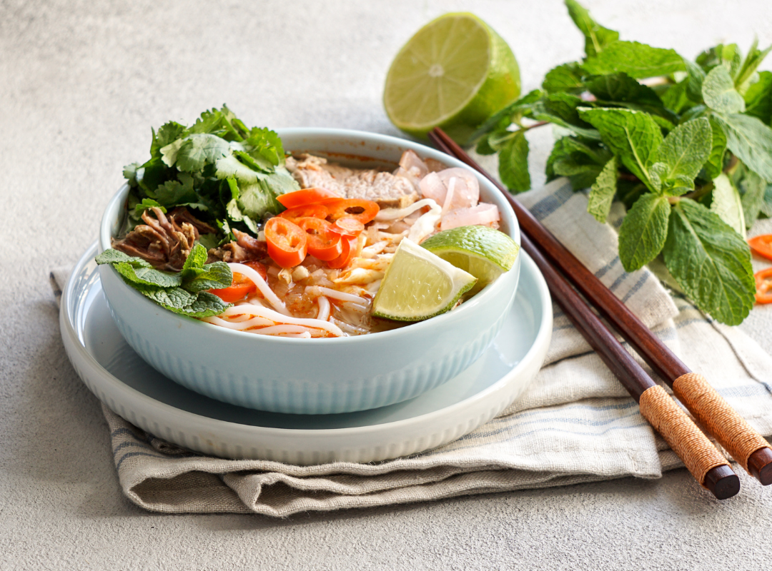 Lemon Bali Udon Noodles - recept van The Spice Club