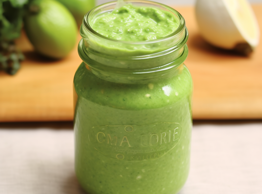 Green goddess knoflook saus - recept van The Spice Club