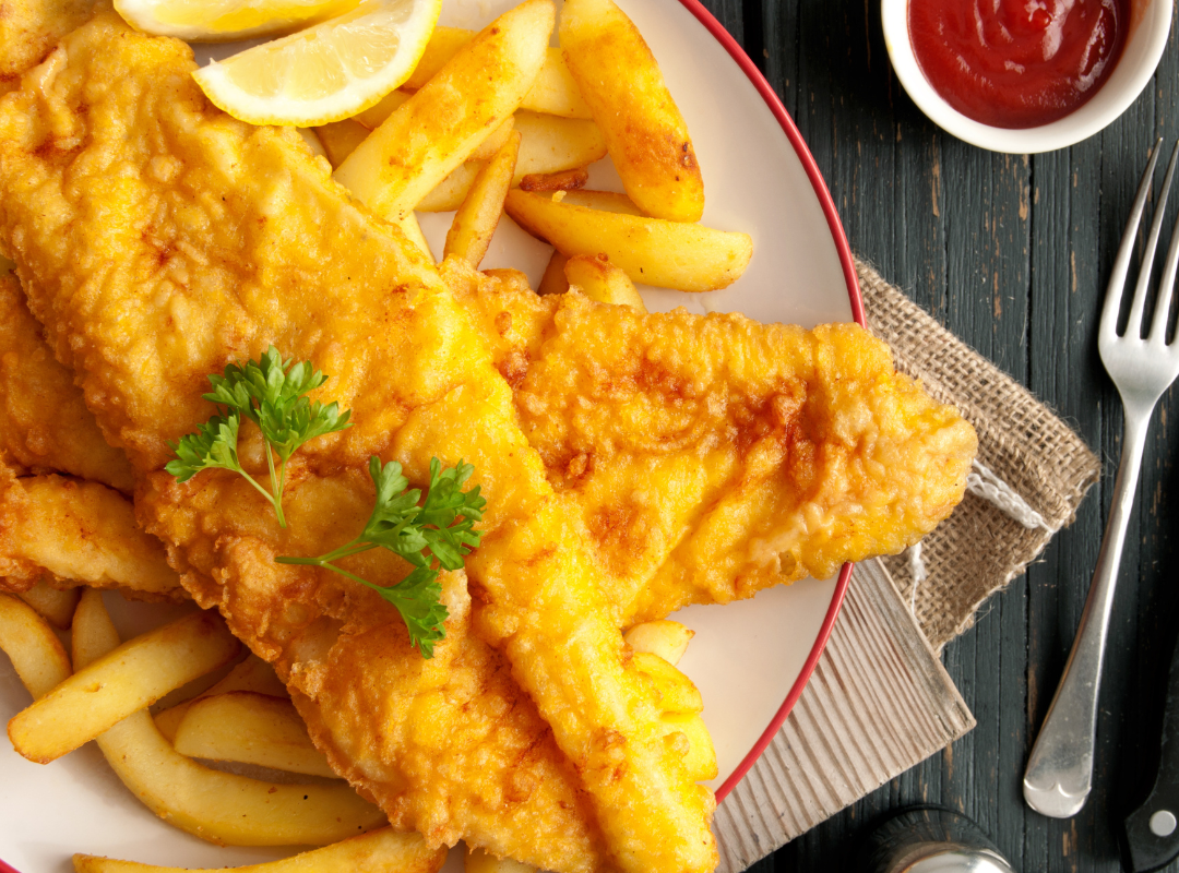 gezonde fish & chips - recept van The Spice Club