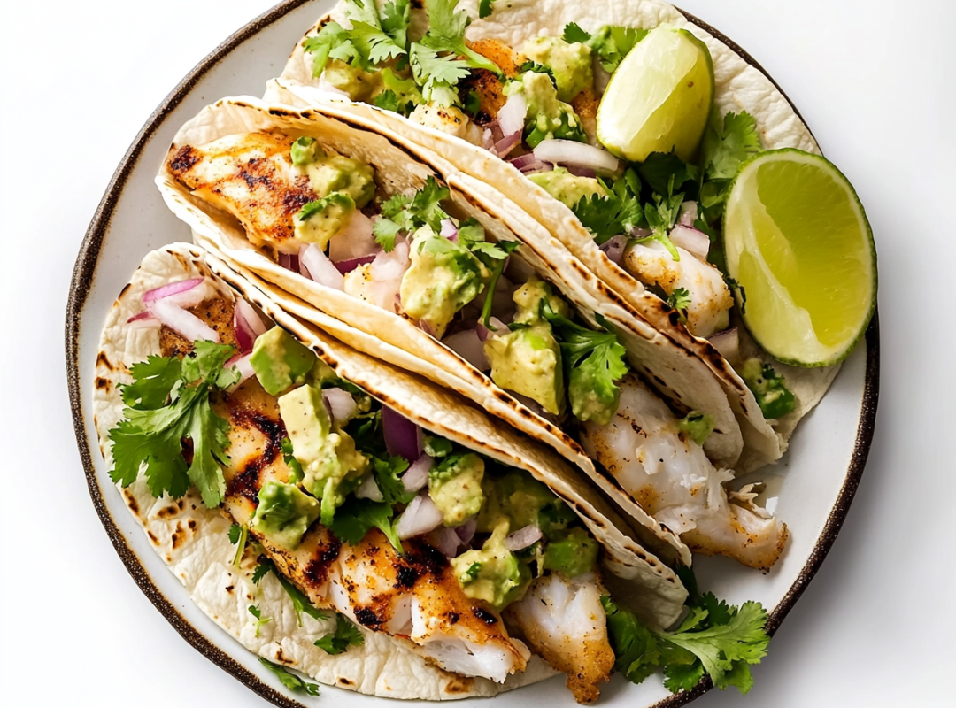 Mexicaanse Fish Taco's - recept van The Spice Club