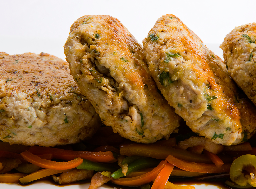 Tonijn burger met rijst - recept van The Spice Club