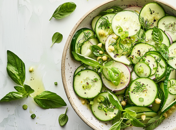 Komkommer Salade - recept van The Spice Club
