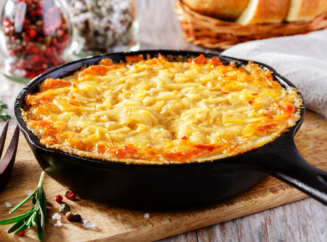 Aardappelschotel met gehakt & prei - recept van The Spice Club