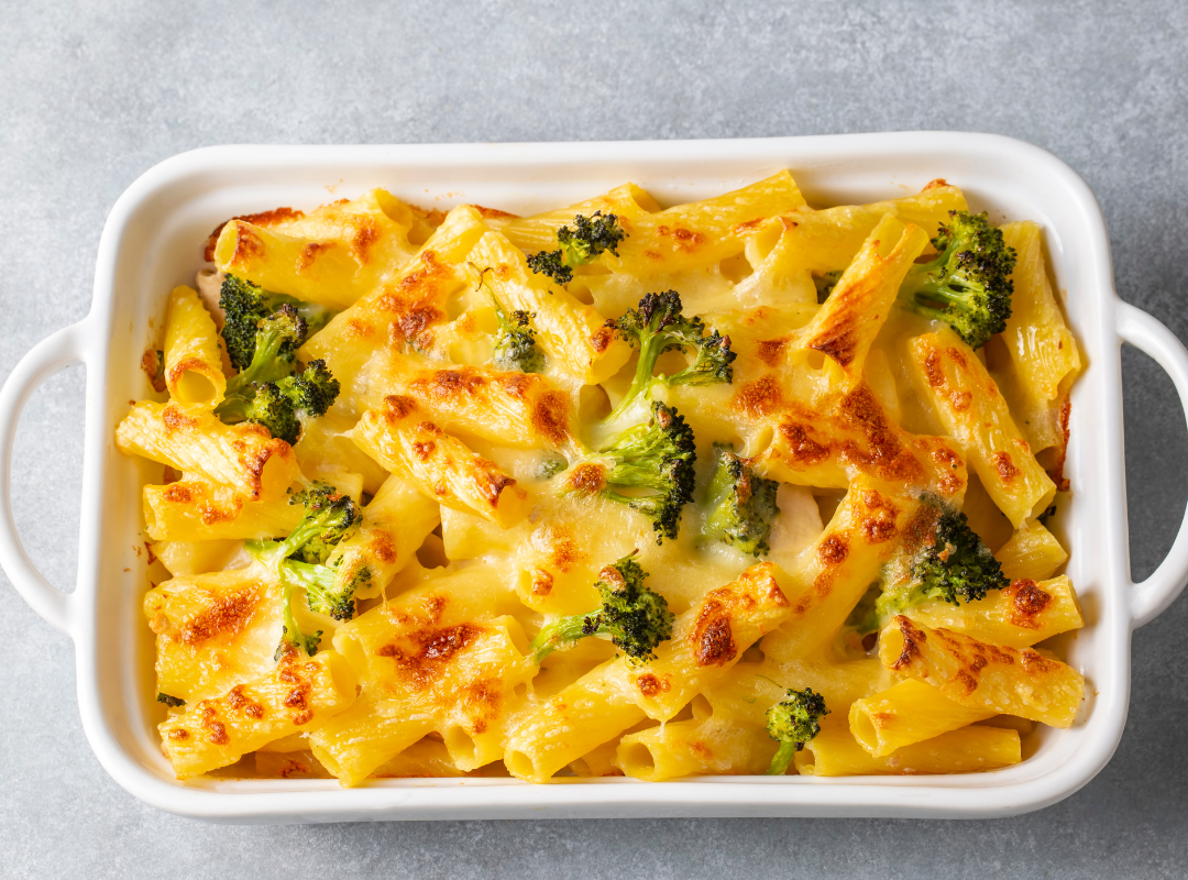 Kip uit de oven met broccoli en pasta - recept van The Spice Club