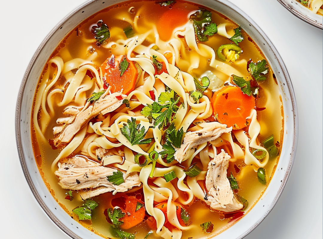 Kip Noodle Soep - recept van The Spice Club