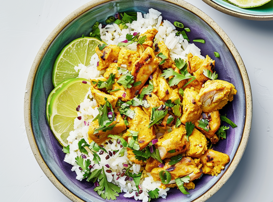 Rijst Bowl met Kip - recept van The Spice Club