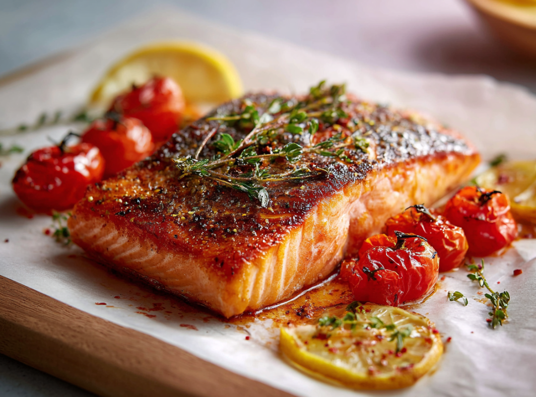 The Spice Club zalm uit de airfryer of oven - recept van The Spice Club