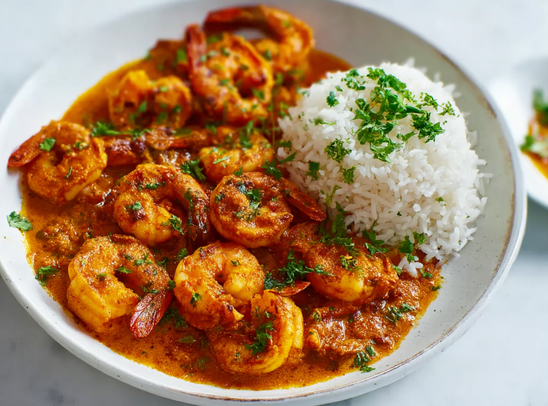 The Spice Club Snelle Garnalen Curry - recept van The Spice Club