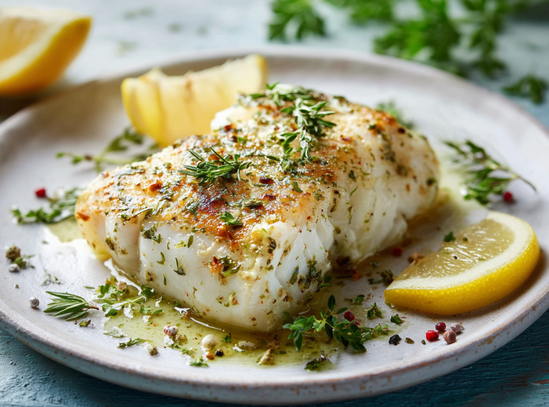 Gebakken Kabeljauw met Citroen - recept van The Spice Club