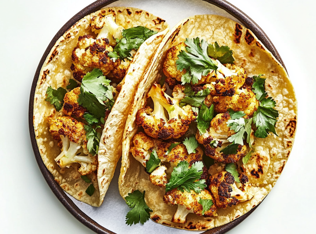 Bloemkool taco's met avocado creme - recept van The Spice Club
