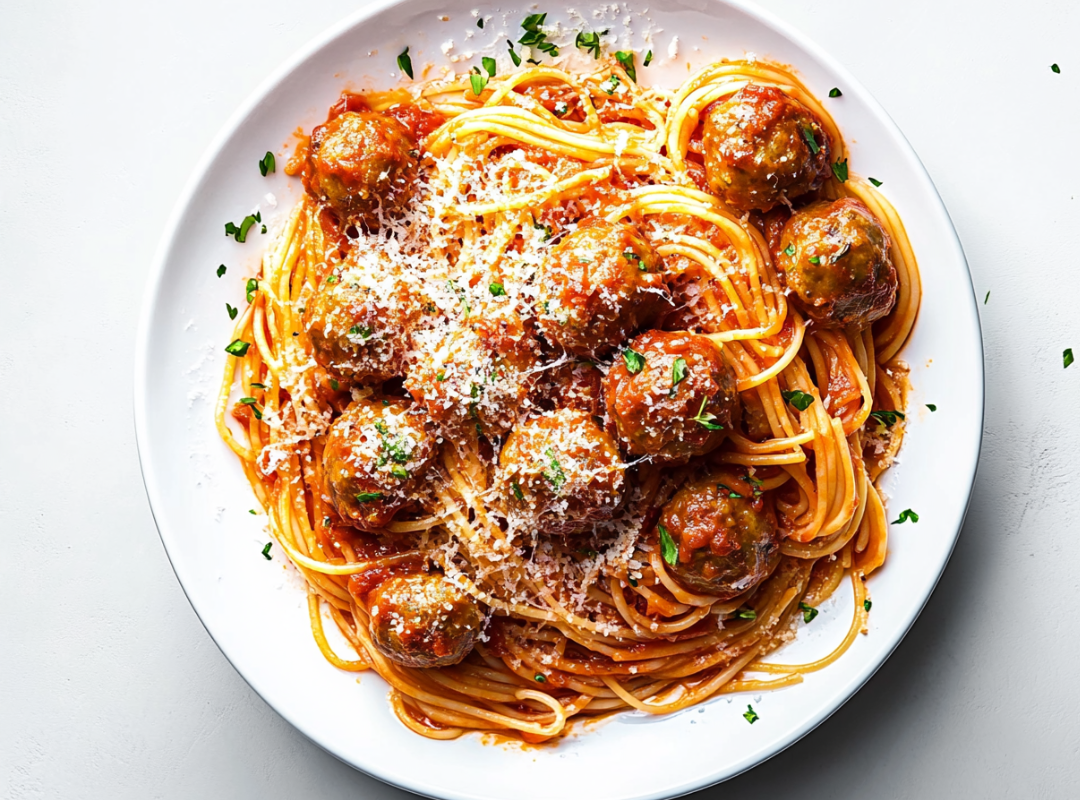 Spaghetti met Gehaktballetjes - recept van The Spice Club