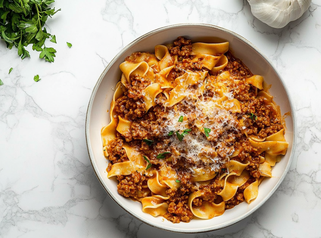 Snelle Pasta Bolognese - recept van The Spice Club