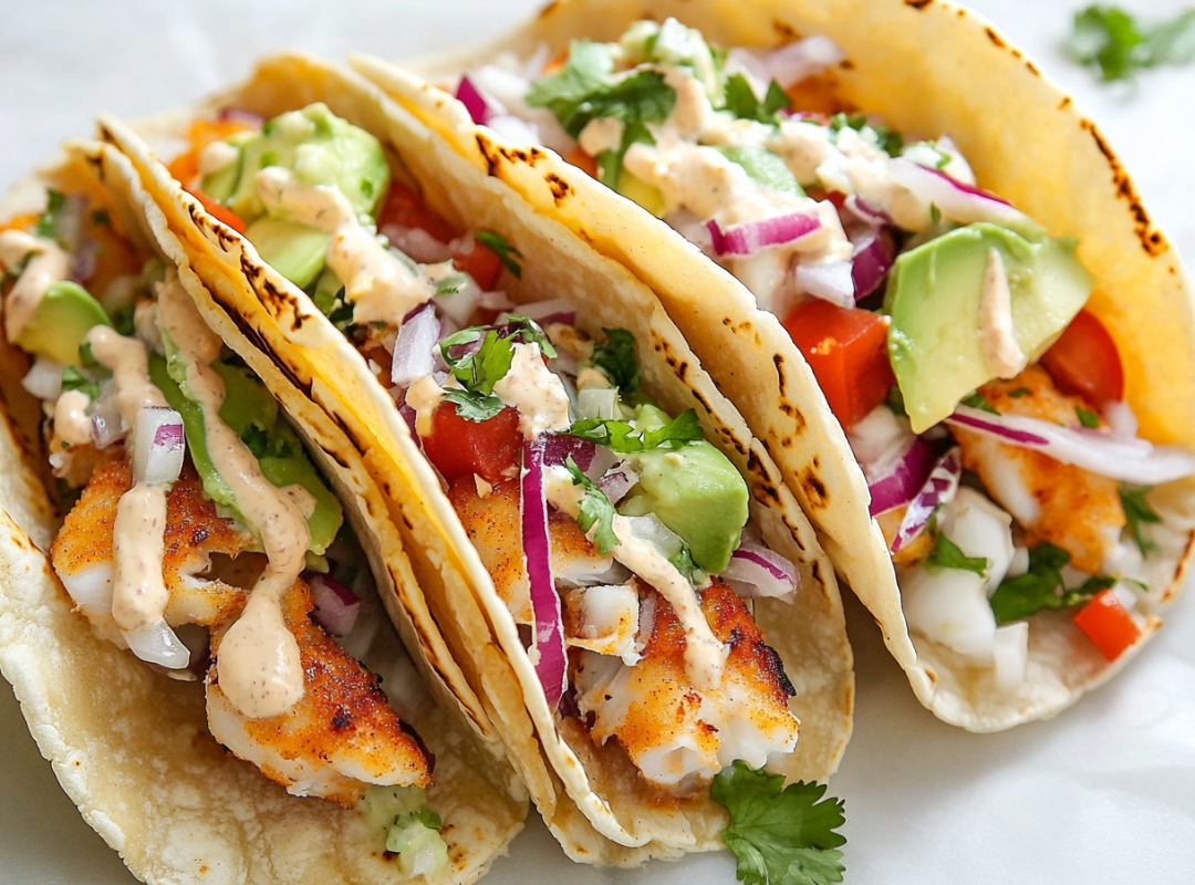 The Spice Club Vis Taco's - recept van The Spice Club