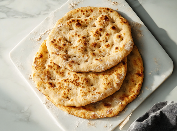 Za'atar flatbread - recept van The Spice Club