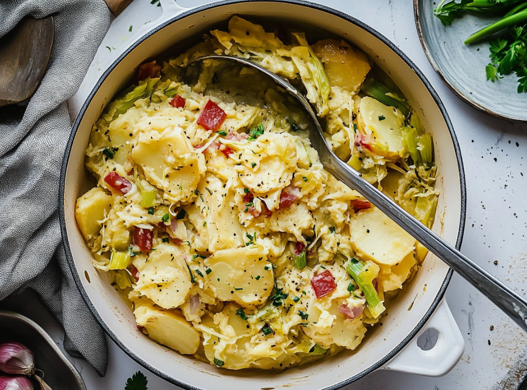 Prei Stamppot met italiaanse twist - recept van The Spice Club