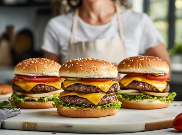 The Spice Club Cheese Burgers - recept van The Spice Club