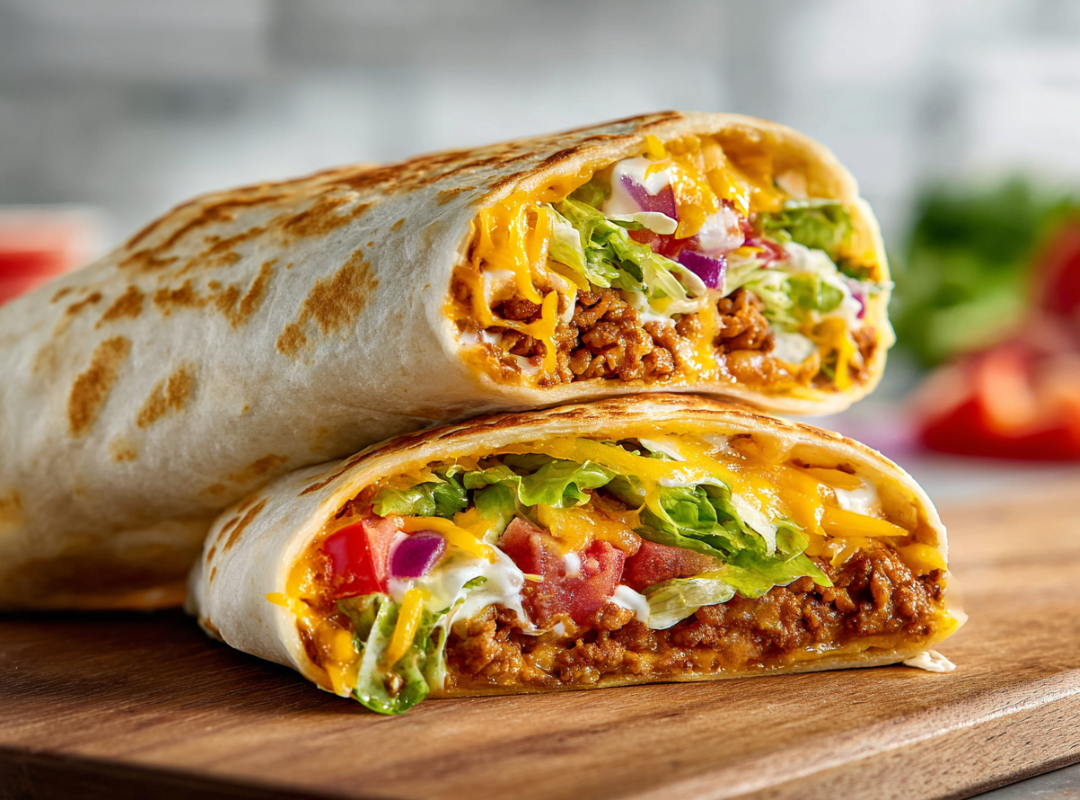 The Spice Club Crispy Taco Wrap - recept van The Spice Club