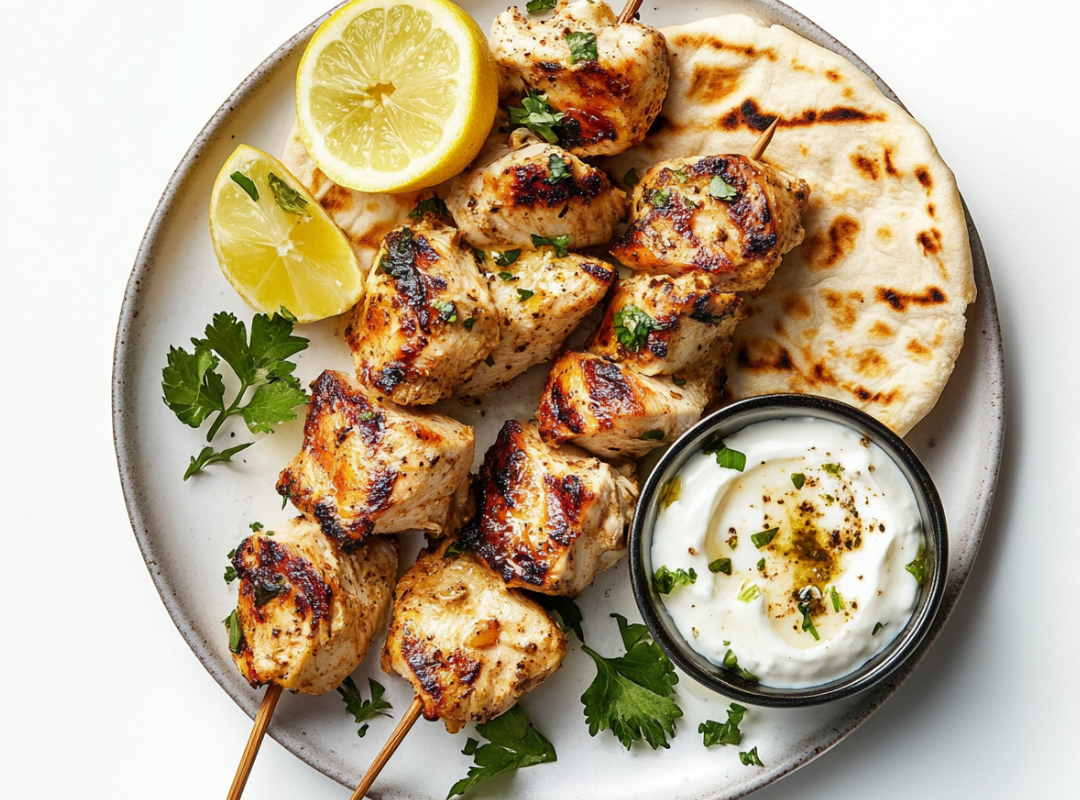 The Spice Club Souvlaki met Zelfgemaakte Tzatziki - recept van The Spice Club