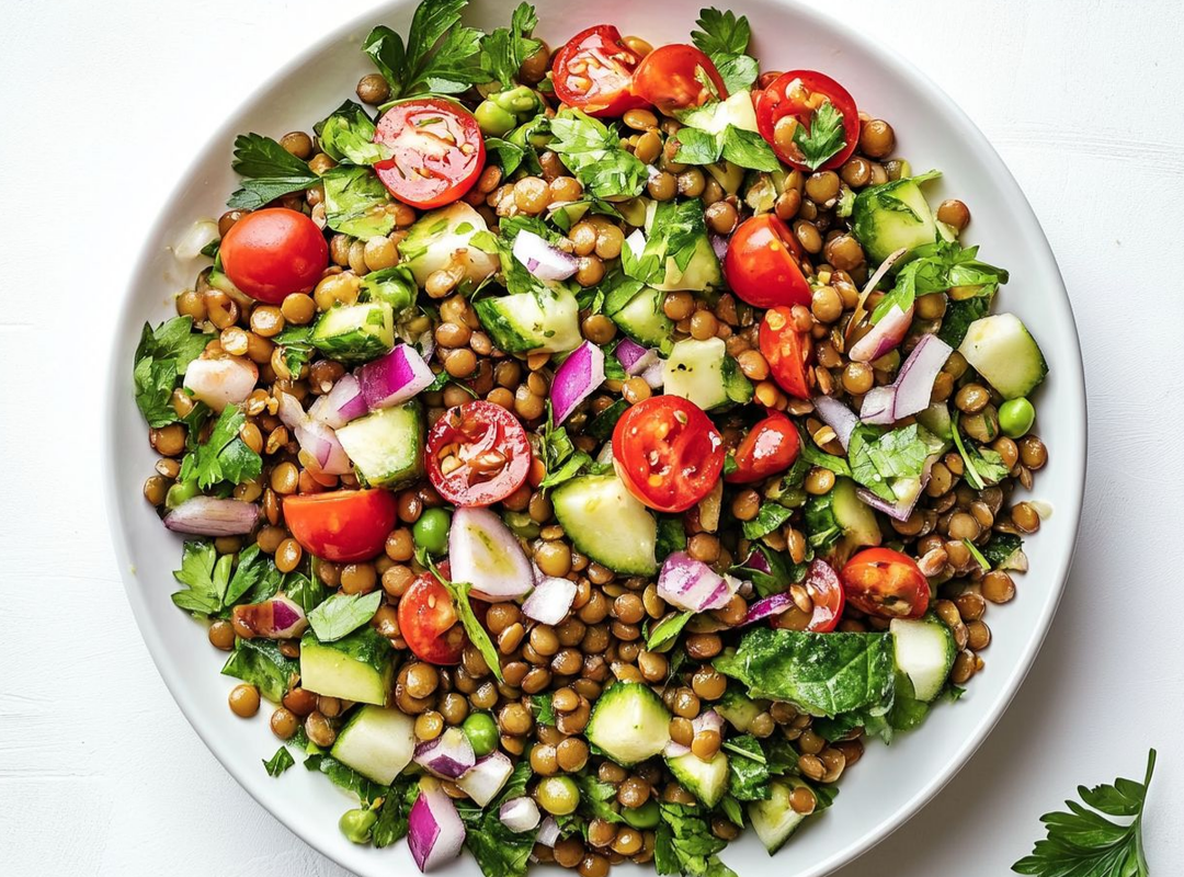 Groene Linzen Salade - recept van The Spice Club