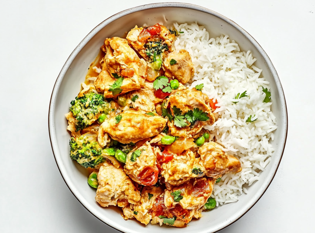 Kip Kerrie Schotel met Broccoli - recept van The Spice Club