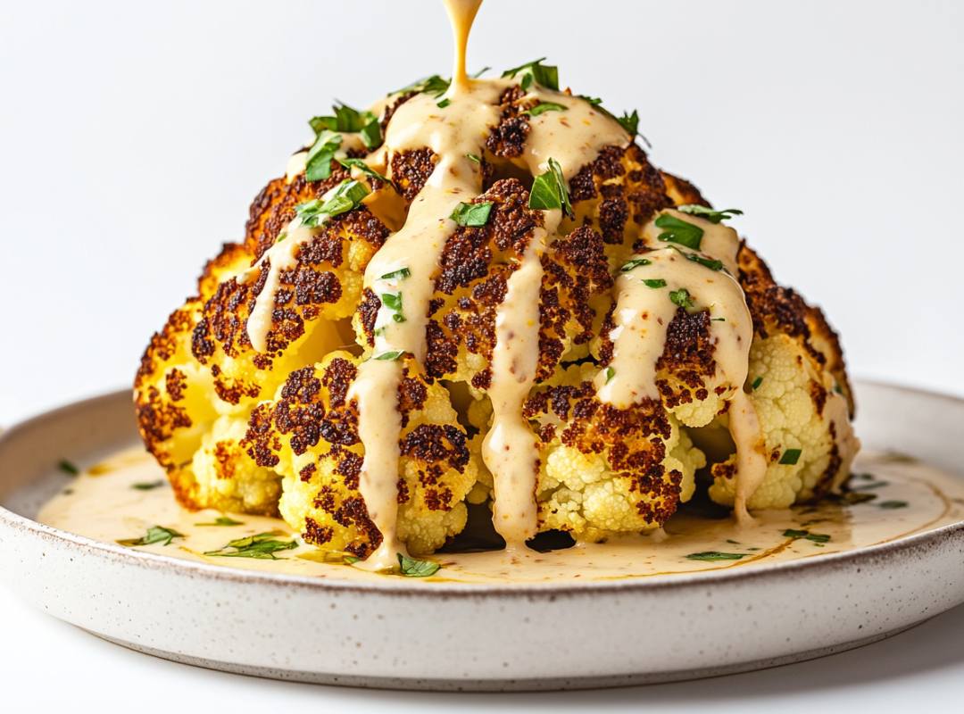 Geroosterde Bloemkool met Za'atar Dressing - recept van The Spice Club