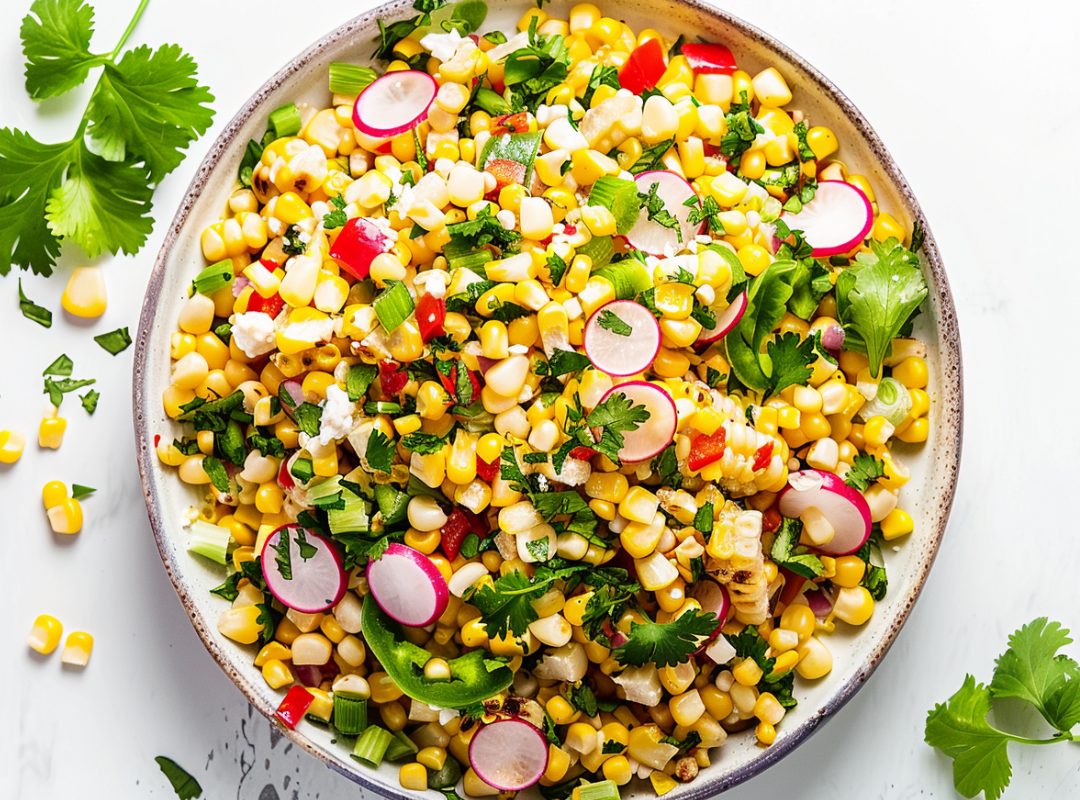 Mexicaan Streetcorn (Maïs) Salade - recept van The Spice Club