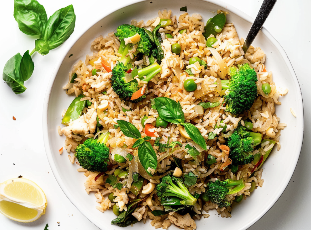 Thaise Fried Rice met Basilicum - recept van The Spice Club
