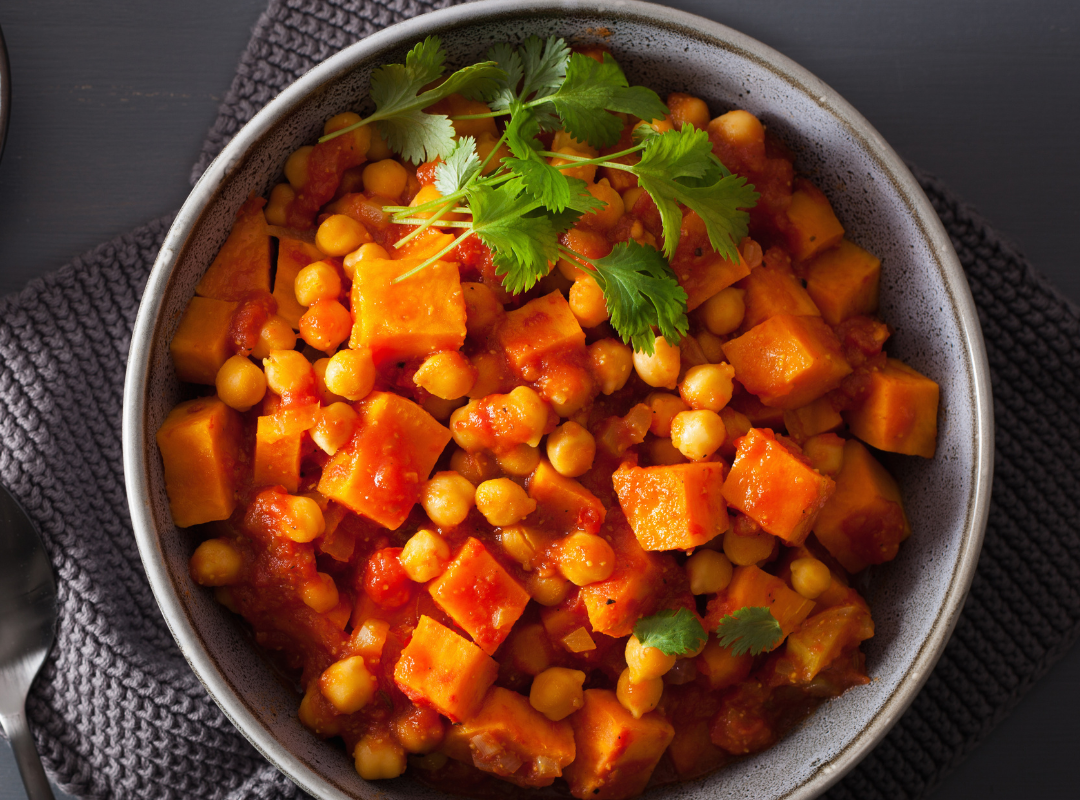 Zoete Aardappel Curry - recept van The Spice Club