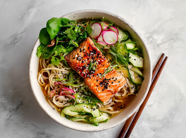 Snelle en Makkelijke Zalm Bowl - recept van The Spice Club