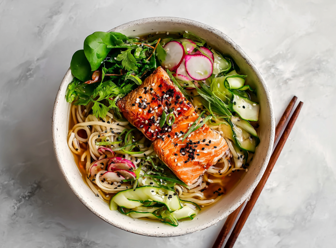 Snelle en Makkelijke Zalm Bowl - recept van The Spice Club