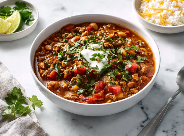 Snelle Chili met Kip - recept van The Spice Club