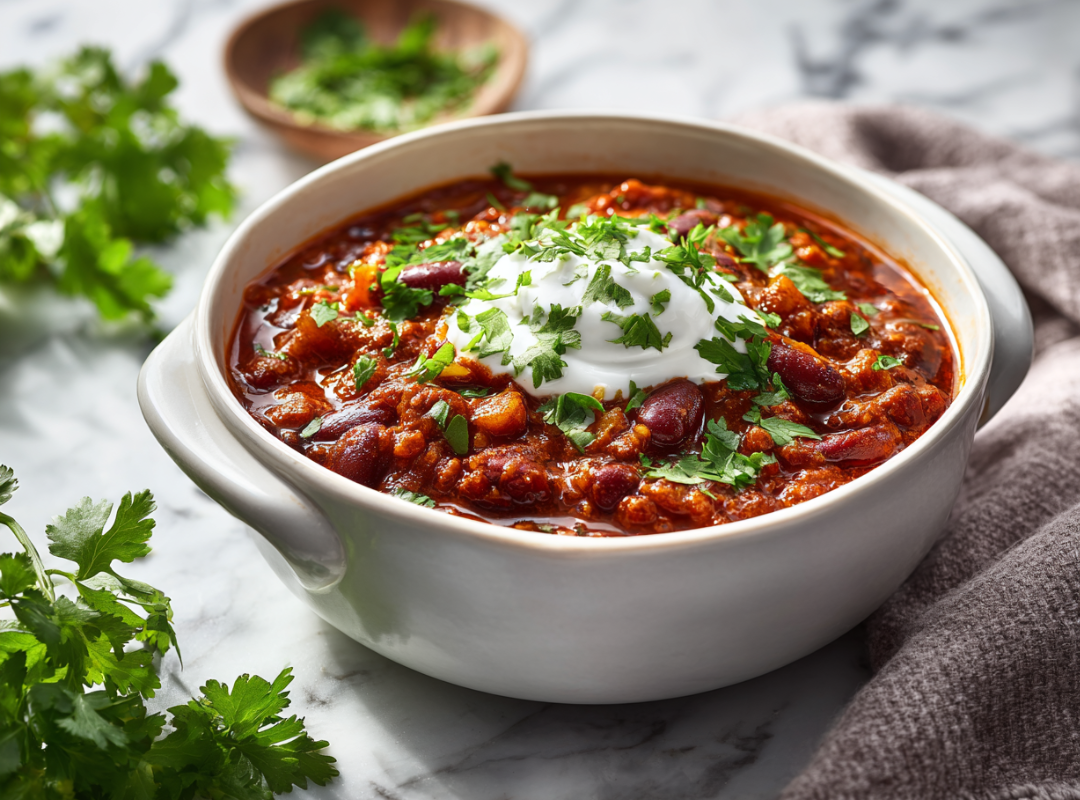 Vegetarische Chili sin Carne - recept van The Spice Club