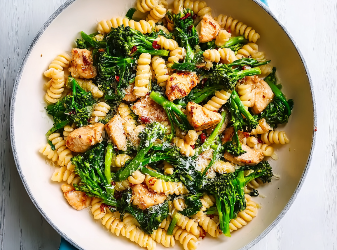 Kip Pasta met Broccoli