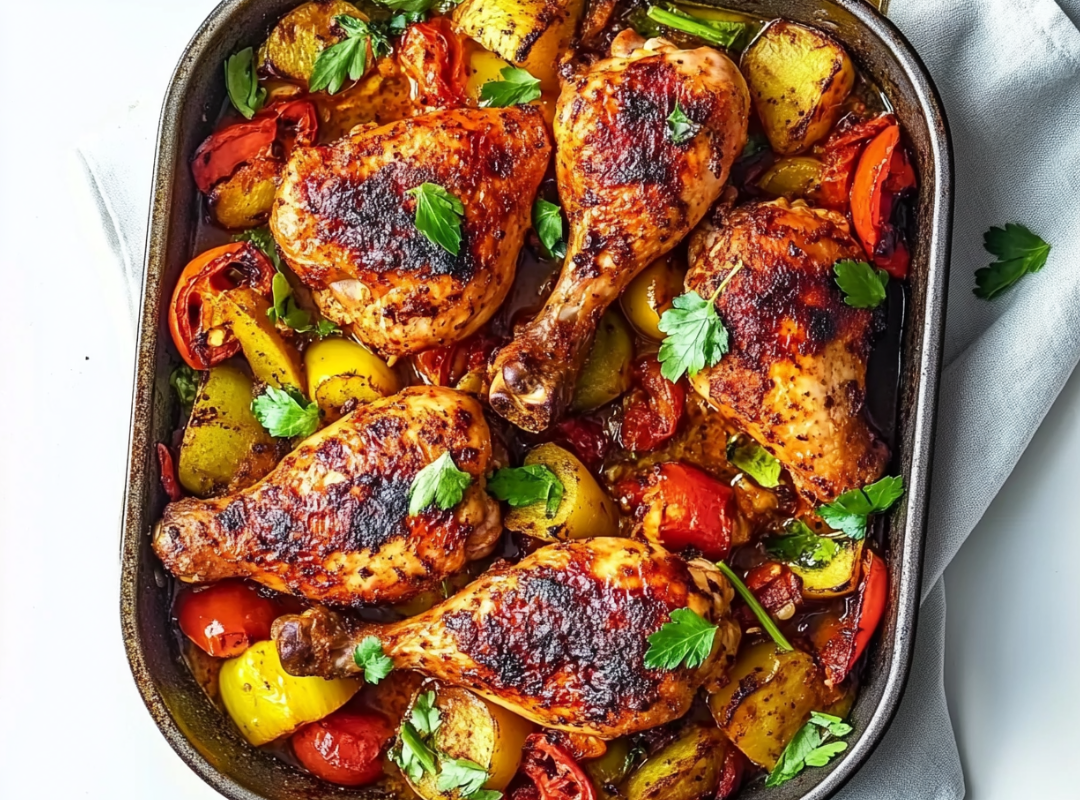Piri Piri Kip Bakplaat - recept van The Spice Club