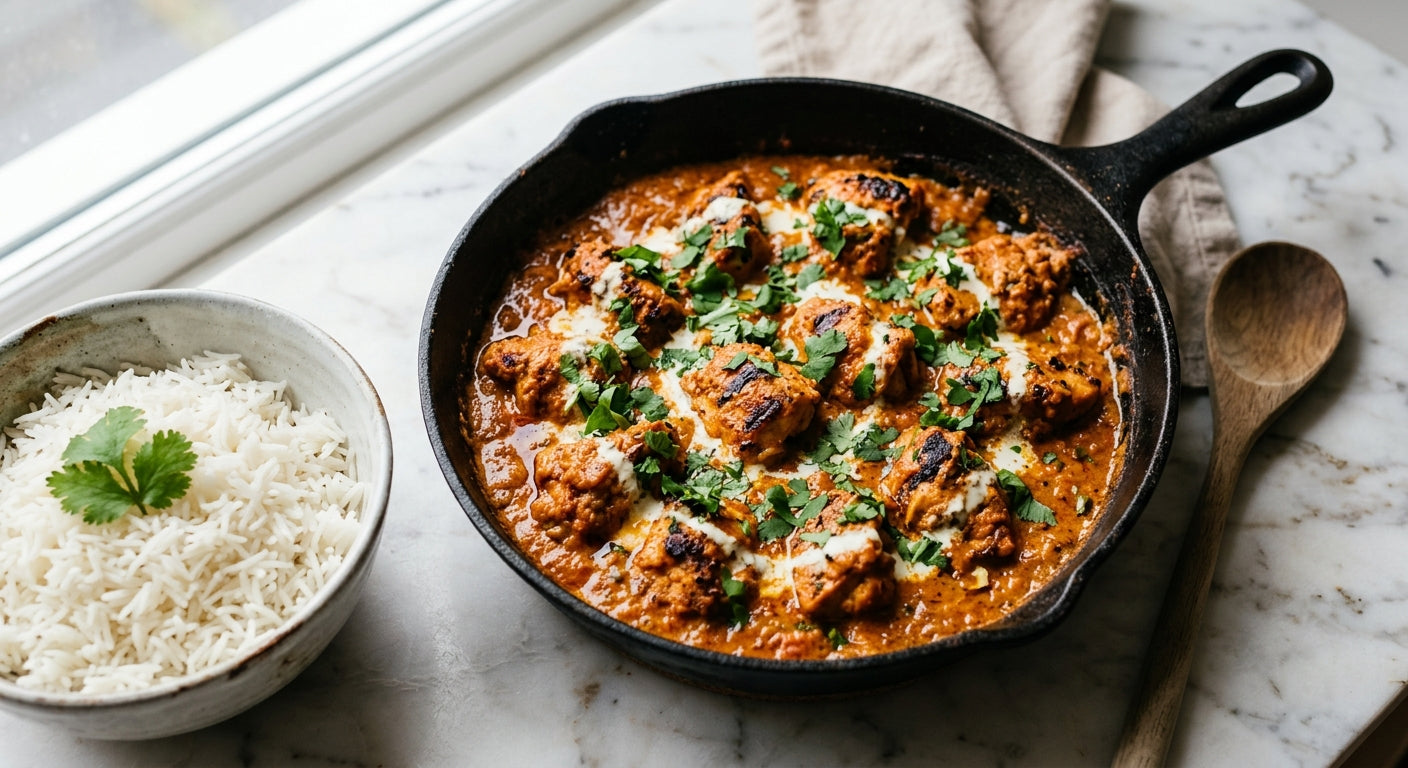 Kip tikka masala recept zonder pakjes