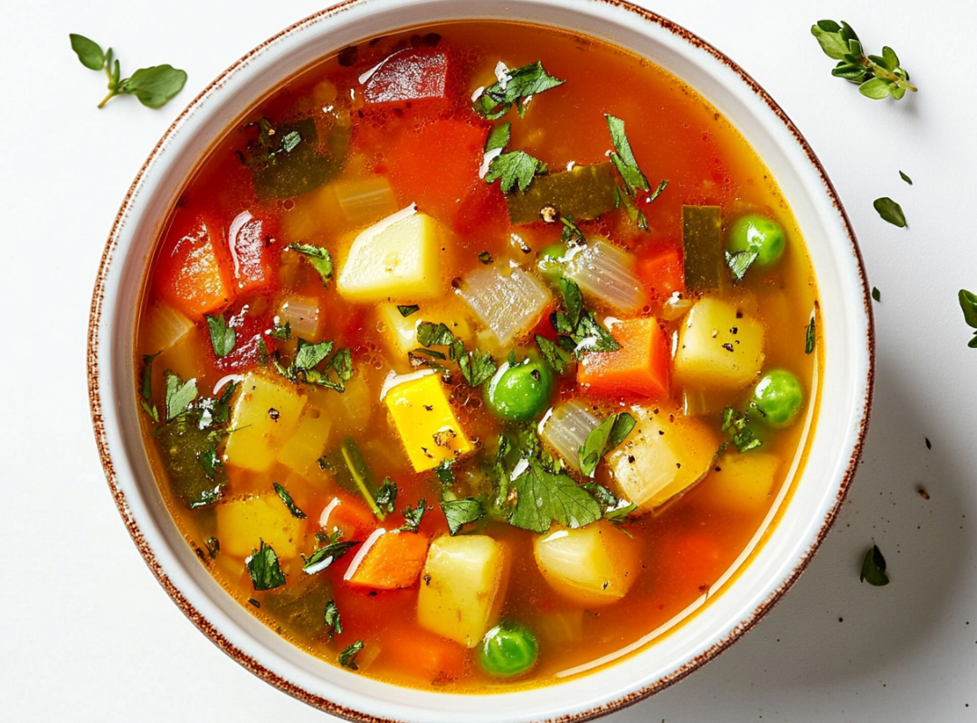 The Spice Club rijk gevulde Groente Soup - recept van The Spice Club