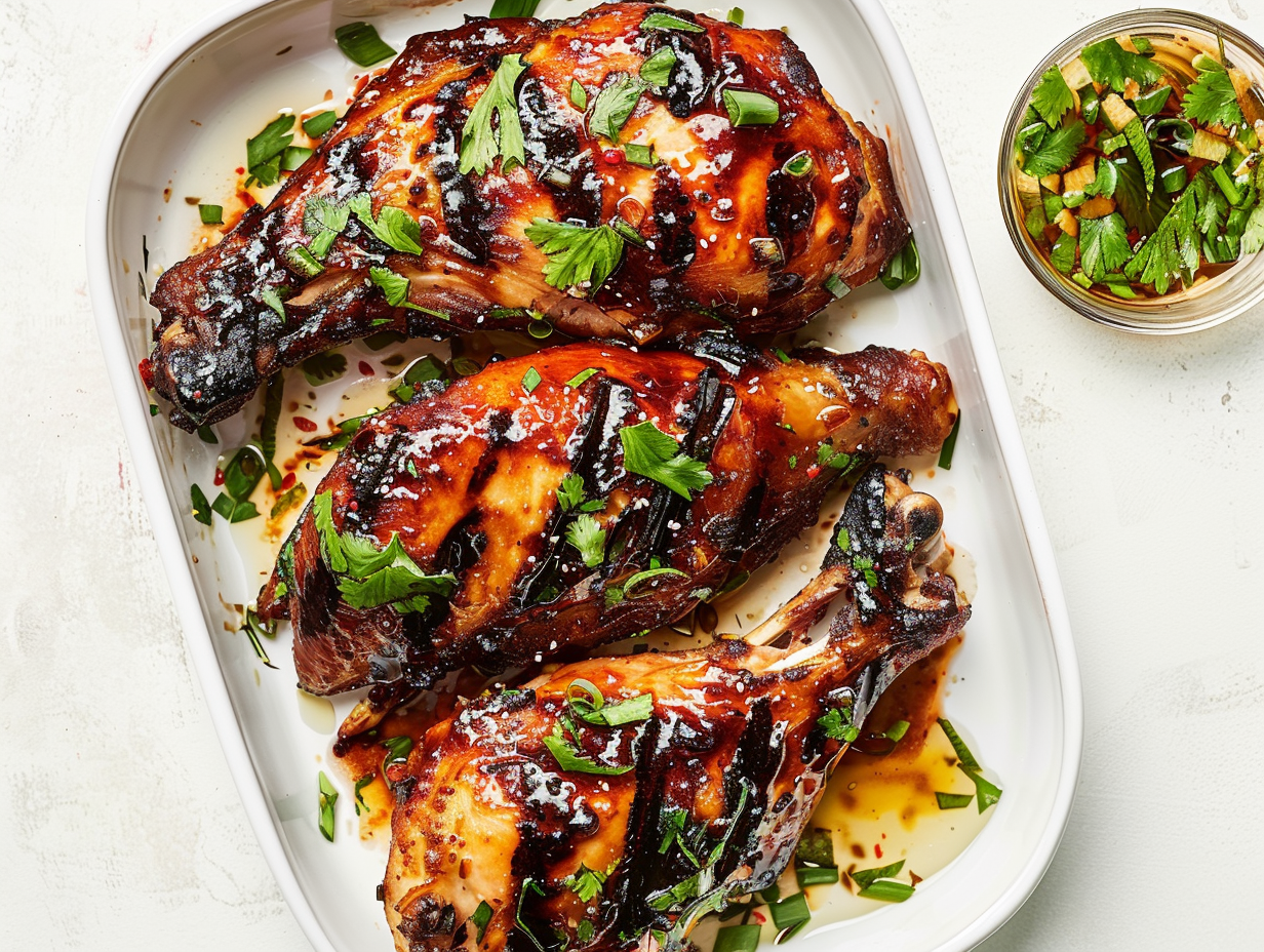Gegrilde honey chicken BBQ editie - recept van The Spice Club