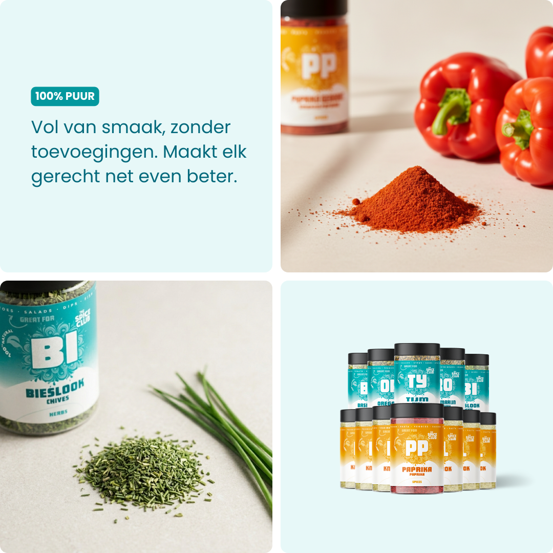 12 Essentiële Kruiden & Specerijen