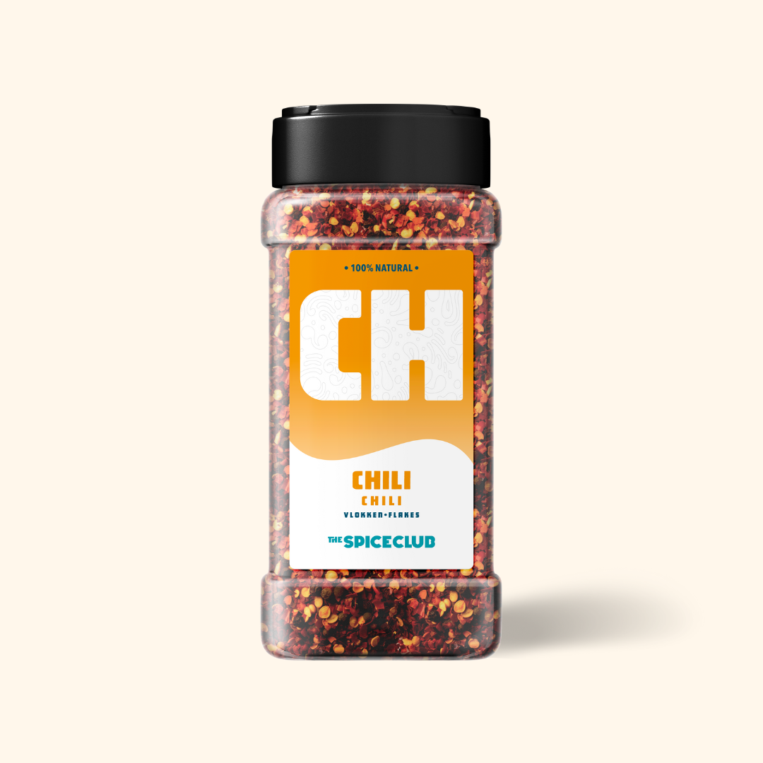 Chili flakes broken