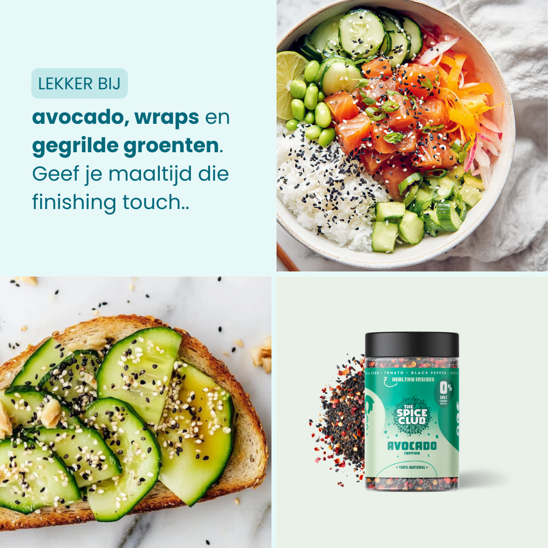 Avocado topping
