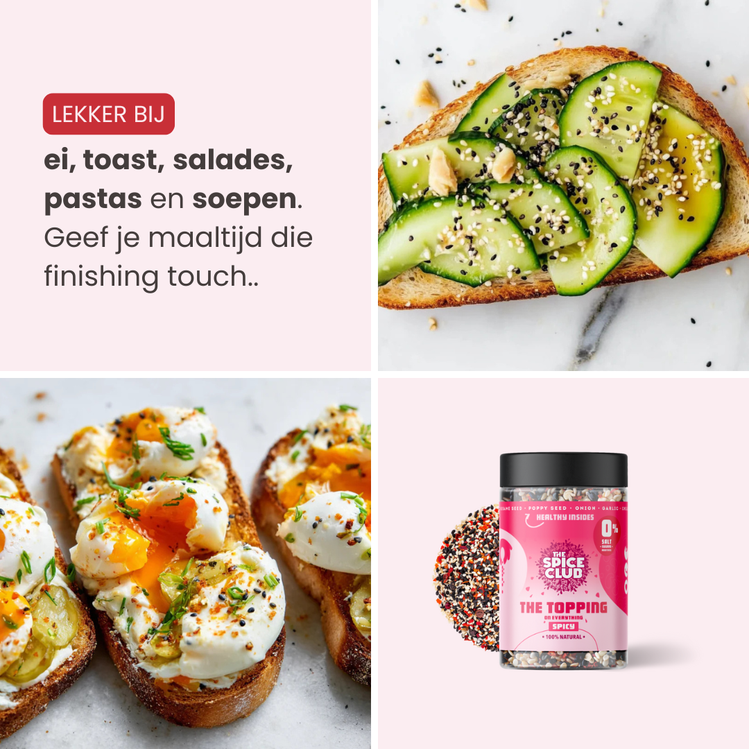 Spicy Everything Bagel Topping