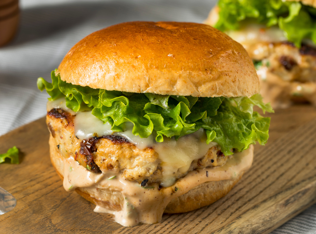 Gezonde Chicken Burger