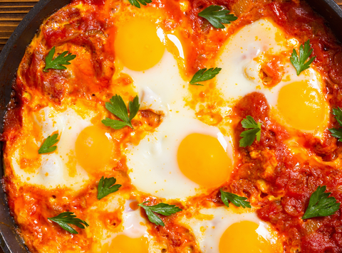 Shakshuka mit Gin