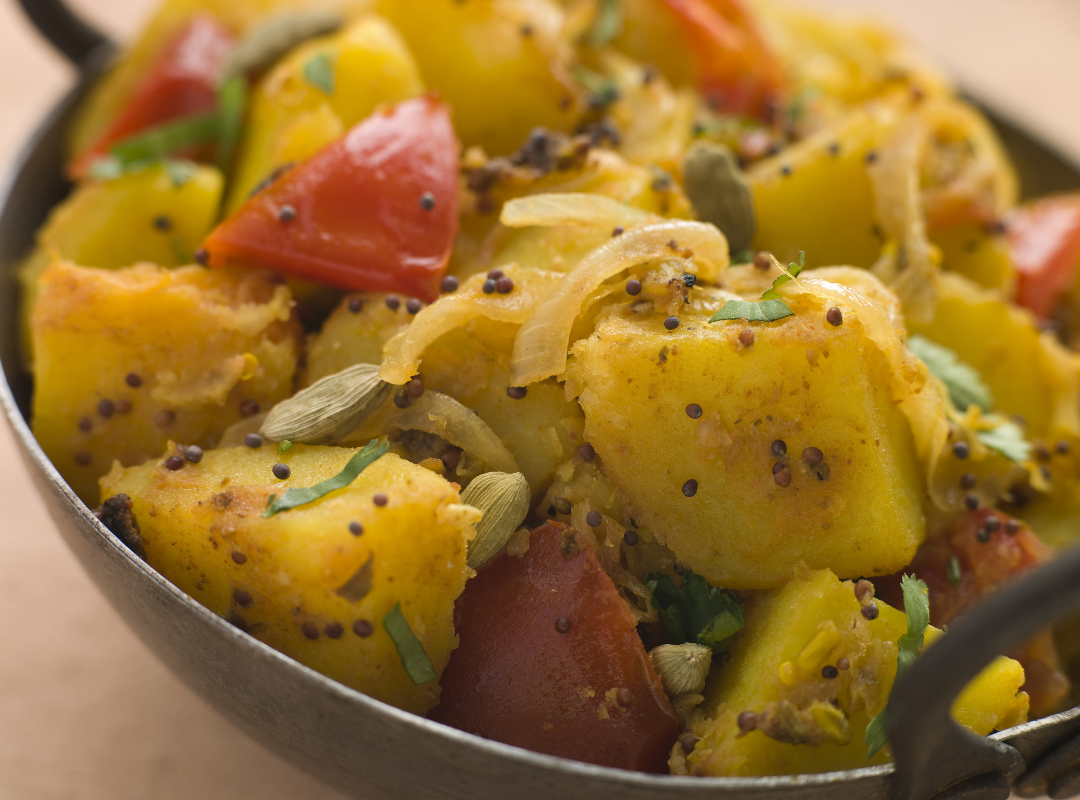Bombay aardappels - recept van The Spice Club
