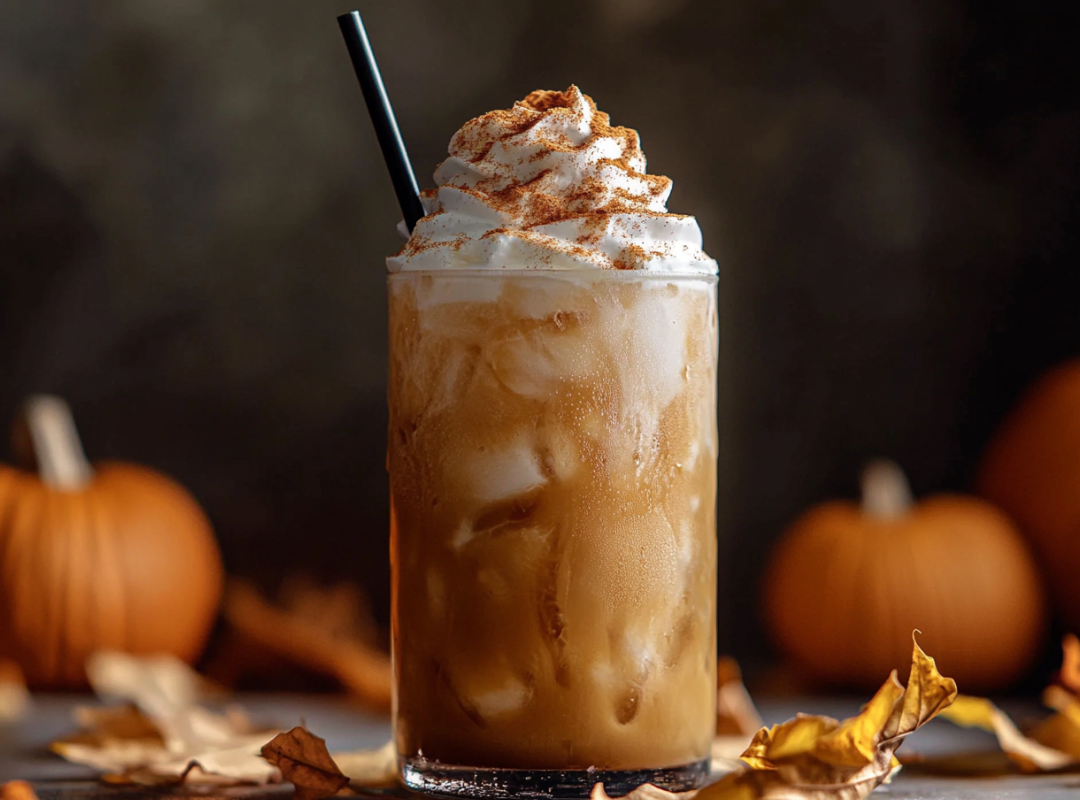 Iced Pumpkin Spice Latte (5 minuten)