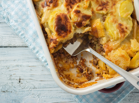 Gratinated moussaka