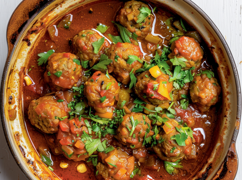 Tajine with meatballs