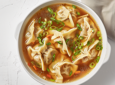 Easy dumpling soup