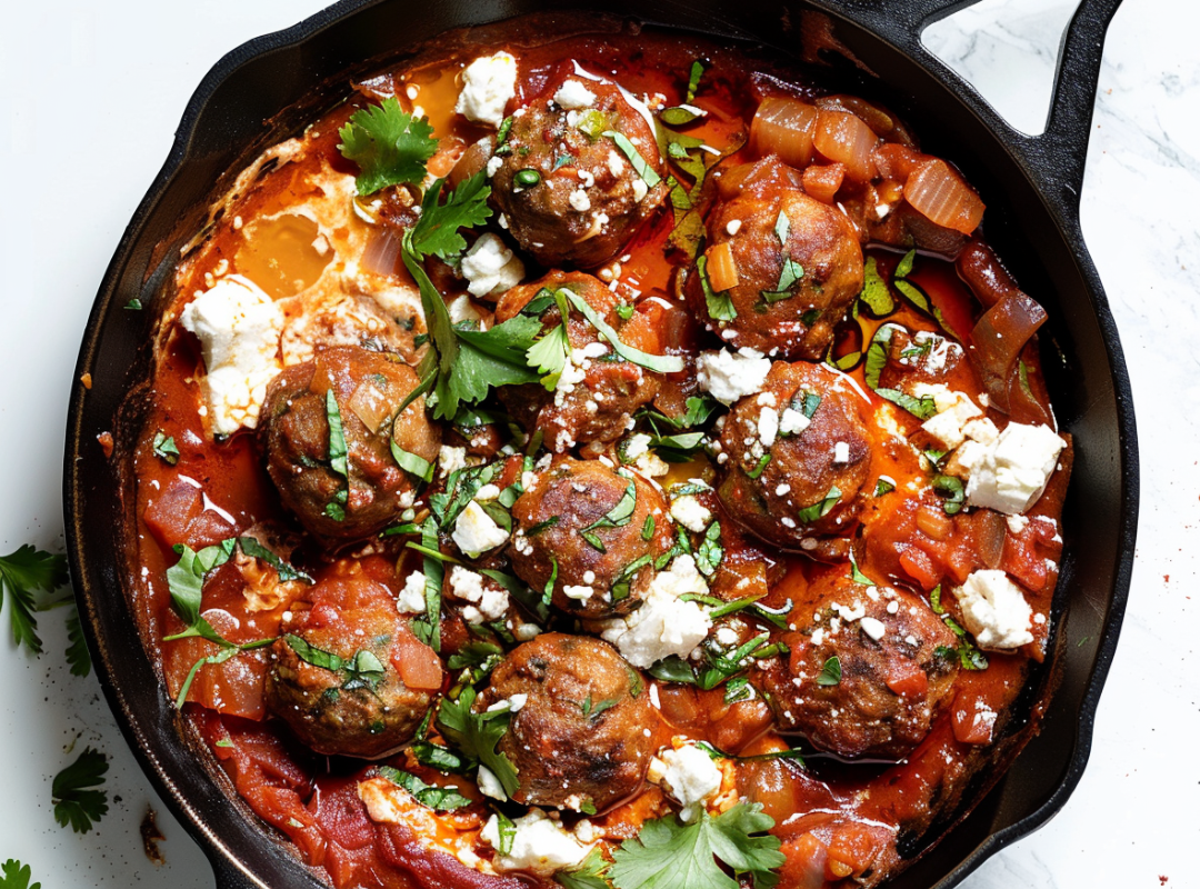 Shakshuka met Gehaktballetjes